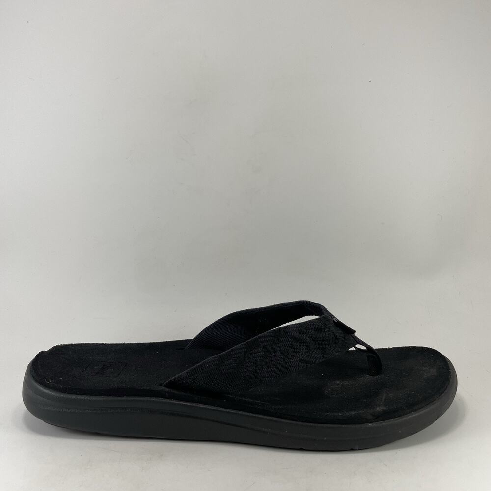 Teva Voya Flip Black Flip Flops Sandals Mens Size 13 Mush Cushioned